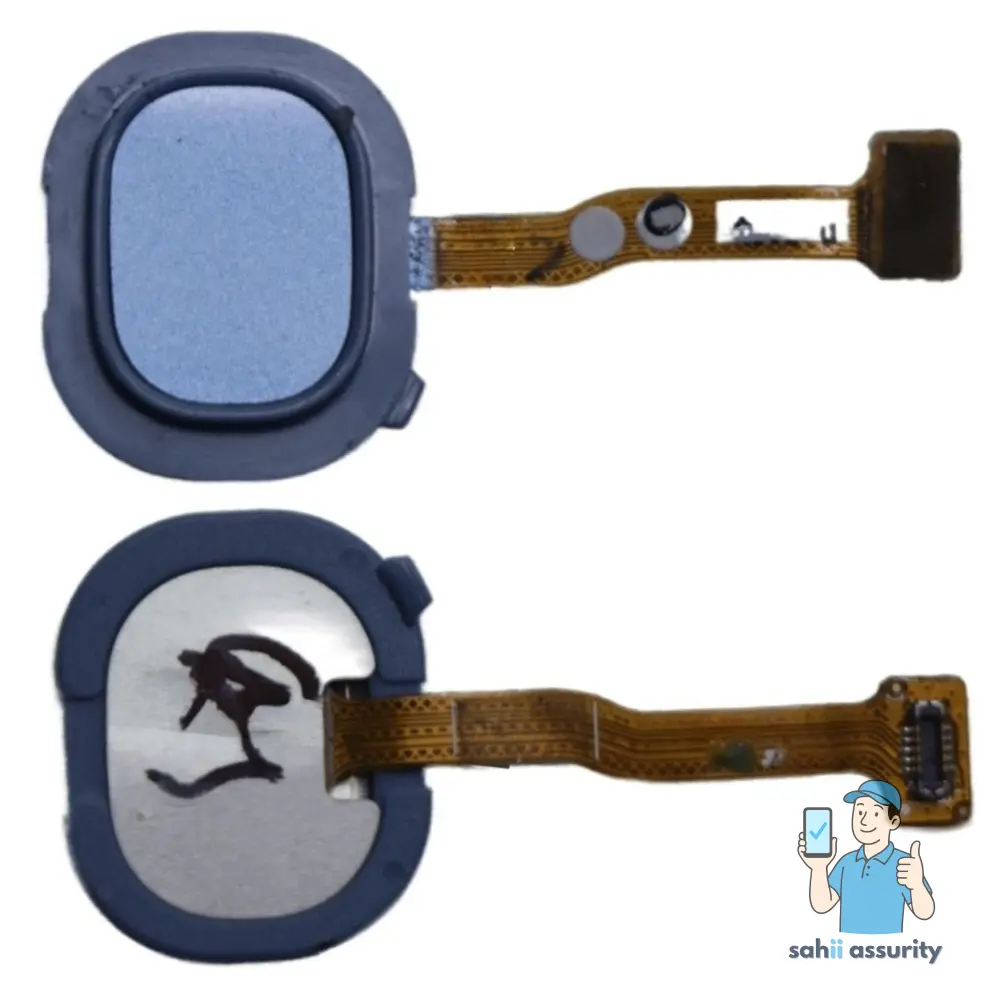 Fingerprint Sensor with Flex Cable for Samsung Galaxy M30s Blue